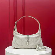 GUCCI | Jackie Slim medium shoulder bag Ivory canvas - 1