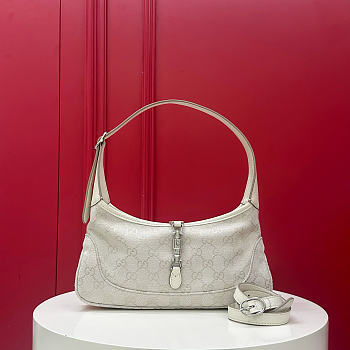 GUCCI | Jackie Slim medium shoulder bag Ivory canvas