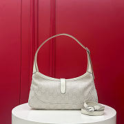 GUCCI | Jackie Slim medium shoulder bag Ivory canvas - 3