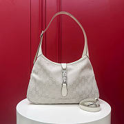 GUCCI | Jackie Large shoulder bag Ivory canvas - 1