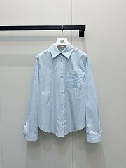 LOEWE | Shirt in cotton Blue  - 1