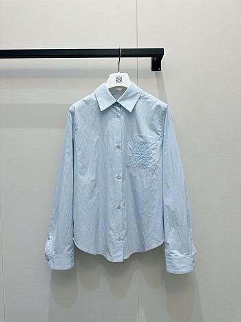 LOEWE | Shirt in cotton Blue 