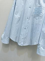 LOEWE | Shirt in cotton Blue  - 6