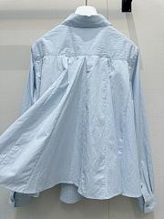LOEWE | Shirt in cotton Blue  - 5