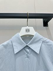 LOEWE | Shirt in cotton Blue  - 4