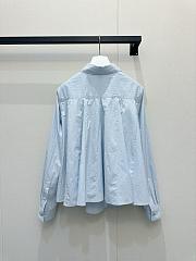 LOEWE | Shirt in cotton Blue  - 3