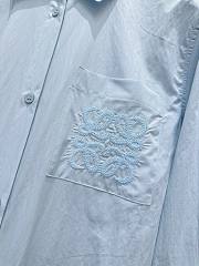 LOEWE | Shirt in cotton Blue  - 2