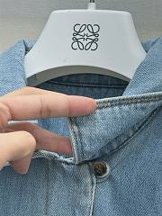 LOEWE | Short sleeve shirt in denim - 5