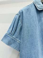 LOEWE | Short sleeve shirt in denim - 2