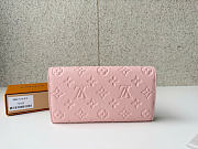 LOUIS VUITTON | Sarah Wallet Monogram Empreinte In Pink - 3