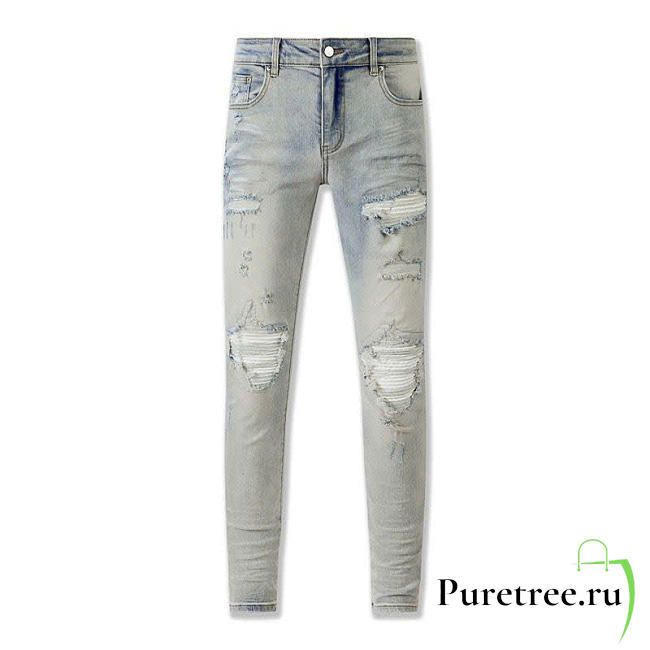 AMIRI | Vintage Wash Distressed Jeans - 1