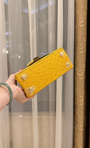 LOUIS VUITTON | Ostrich Rose Des Vents Mini Blue - 5