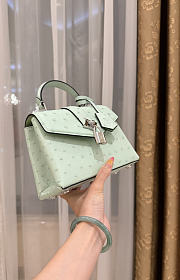 LOUIS VUITTON | Ostrich Rose Des Vents Mini Mint - 4