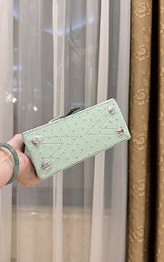 LOUIS VUITTON | Ostrich Rose Des Vents Mini Mint - 5