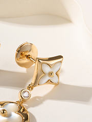 LOUIS VUITTON | Mother-of-Pearl Stud Earrings - 3