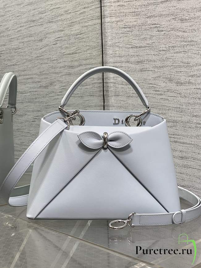 DIOR | Small Cigale Bag Myosotis White - 1