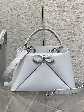 DIOR | Small Cigale Bag Myosotis White