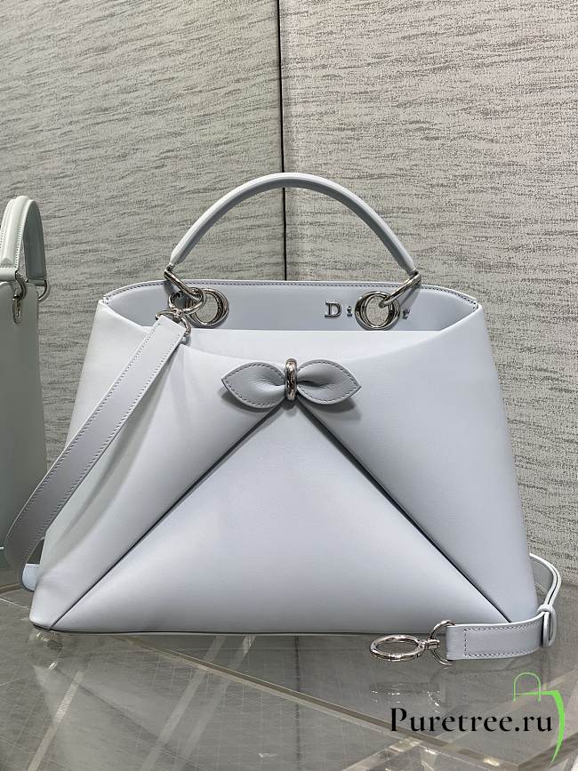 DIOR | Large Cigale Bag Myosotis White - 1