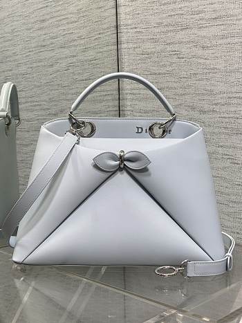 DIOR | Large Cigale Bag Myosotis White