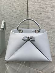 DIOR | Large Cigale Bag Myosotis White - 6