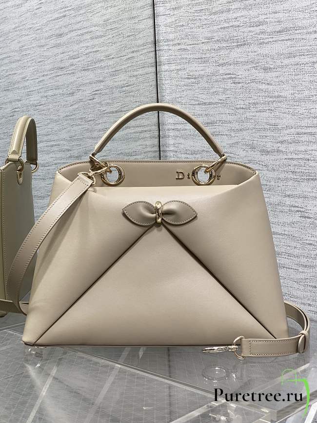 DIOR | Large Cigale Bag Myosotis Beige - 1