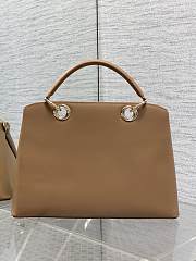 DIOR | Large Cigale Bag Myosotis Brown - 6
