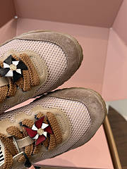 Miu Miu Mary Jane Style German Training Casual Shoes Beige - 5