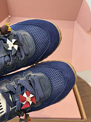 Miu Miu Mary Jane Style German Training Casual Shoes Dark Blue - 2