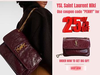 YSL | Saint Laurent Niki Medium leather shoulder bag