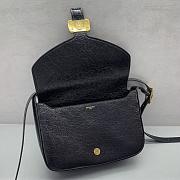 BALENCIAGA | Clicca Shoulder Bag Medium in Muscade Black - 3