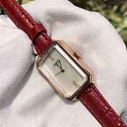 Tissot Red Mother-of-Pearl Watch-White - 4