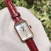 Tissot Red Mother-of-Pearl Watch-White - 3