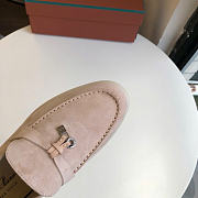 LORO PIANA | Summer Walk Loafers In Blush Suede  - 2