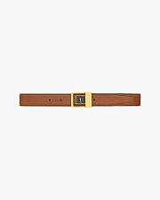 YSL | Buckle belt in leather 3cm - 1