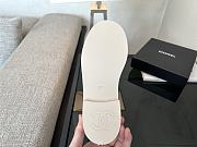 CHANEL | Ivory Pearl Chain Loafers - 6