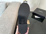 CHANEL | Black Pearl Chain Loafers - 6