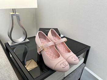 CHANEL | Pink Mary Jane Heels