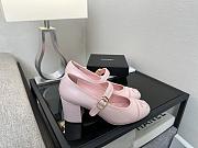 CHANEL | Pink Mary Jane Heels - 3