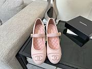 CHANEL | Pink Mary Jane Heels - 2