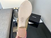 CHANEL | Beige Mary Jane Heels - 5