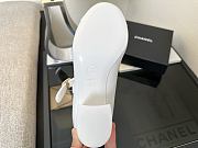 CHANEL | White Mary Jane Heels - 6