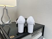 CHANEL | White Mary Jane Heels - 4