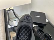 CHANEL | Black Mary Jane Heels - 5