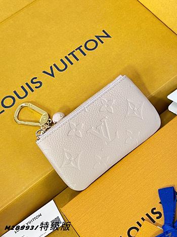 LOUIS VUITTON | Key Pouch Wallet Beige M28993