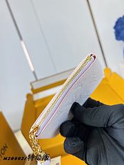 LOUIS VUITTON | Key Pouch Wallet White M28993 - 5