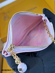LOUIS VUITTON | Key Pouch Wallet White M28993 - 3