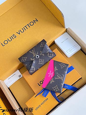LOUIS VUITTON | Kirigami Card Holder Pink Pondichéry
