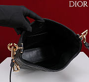 DIOR | De Sol Hobo Bag Leather Black - 4