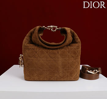 DIOR | De Sol Hobo Bag Suede Brown