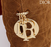 DIOR | De Sol Hobo Bag Suede Brown - 5